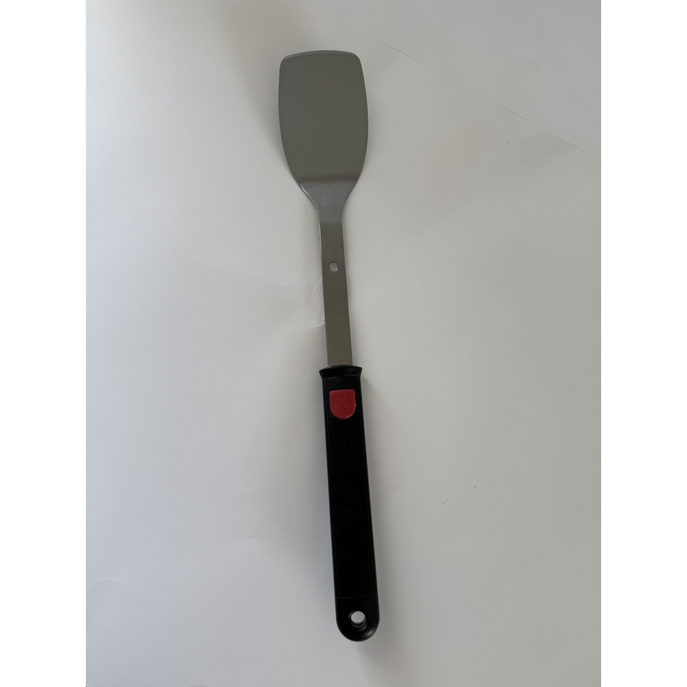 EKCO Retractable Spatula Flipper Retractable Utensil Black Handle Metal USA